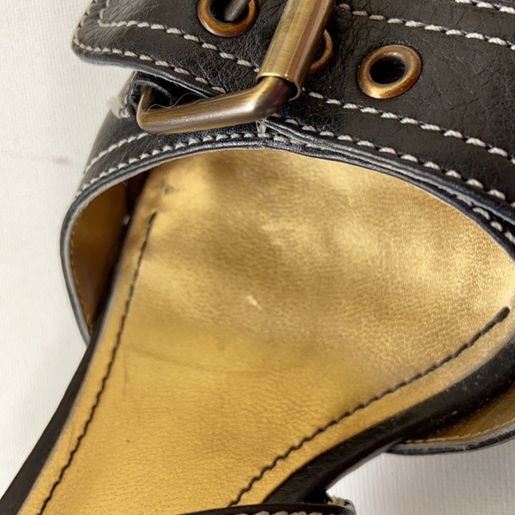 Marc Fisher Open Toe Leather Shoes - Picture 10 of 11